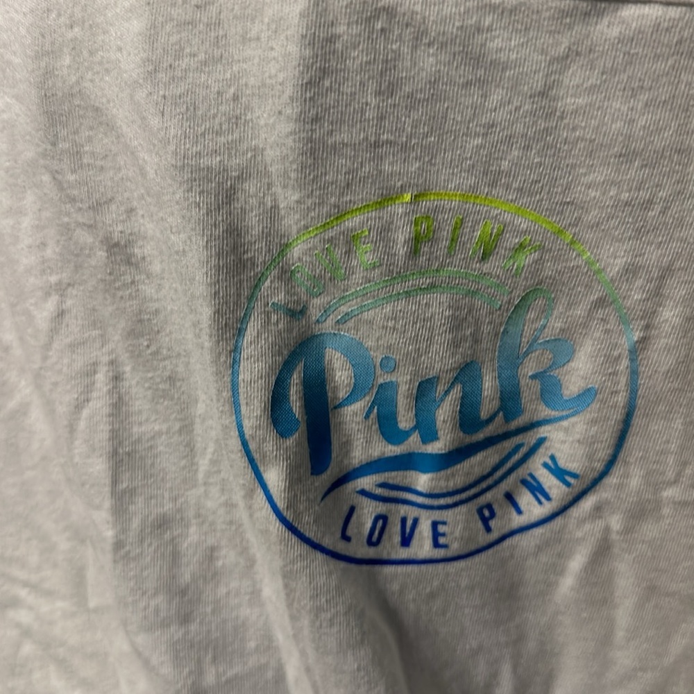 Victoria's Secret PINK Shirt Beach Tunic Crew​ - Picture 2 of 6